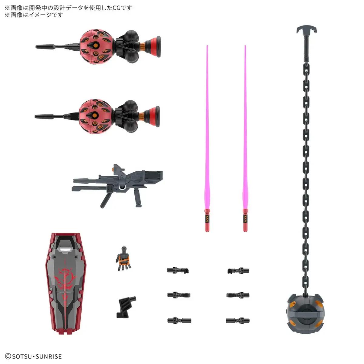 Bandai 1/144 HG Red Mobile Suit Gquuuuuux Model Kit — product photo 5