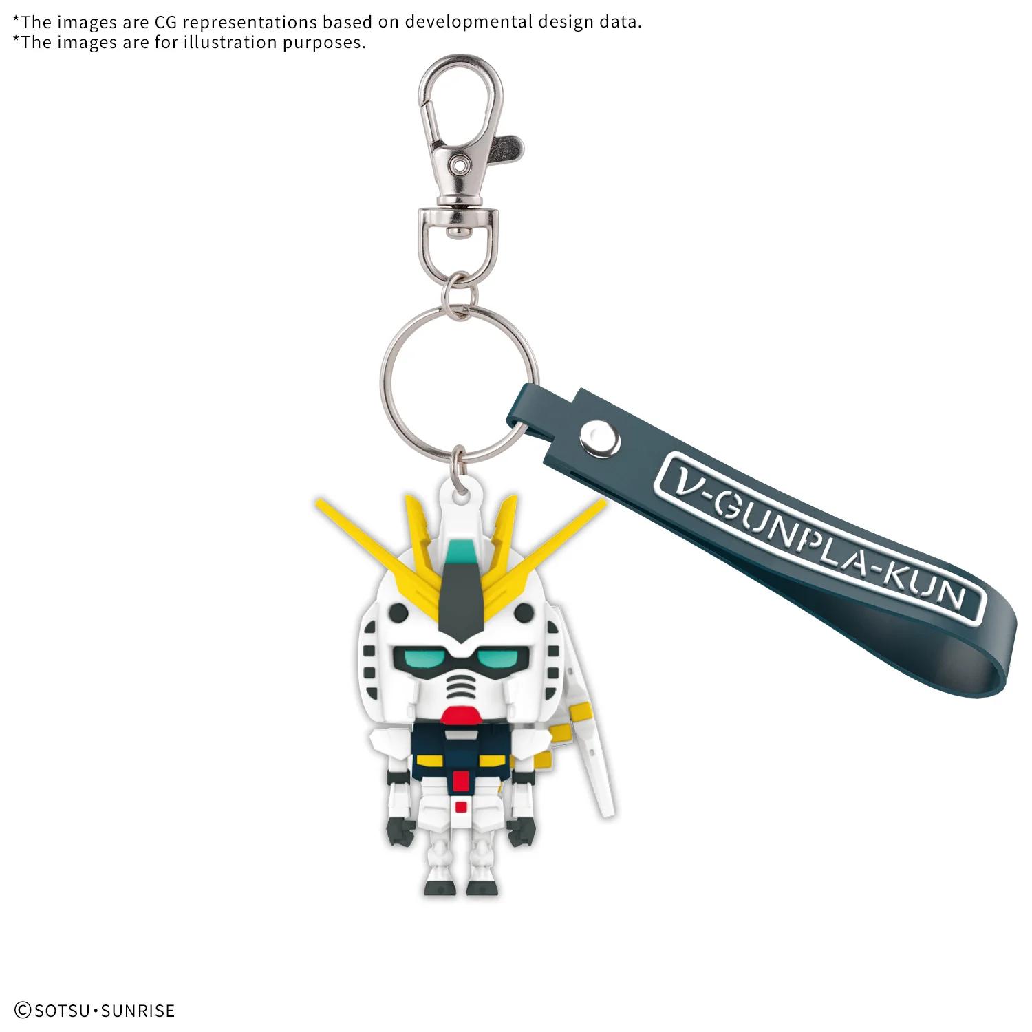 Bandai V-gunpla-kun 3d Keychain Model Kit — product photo
