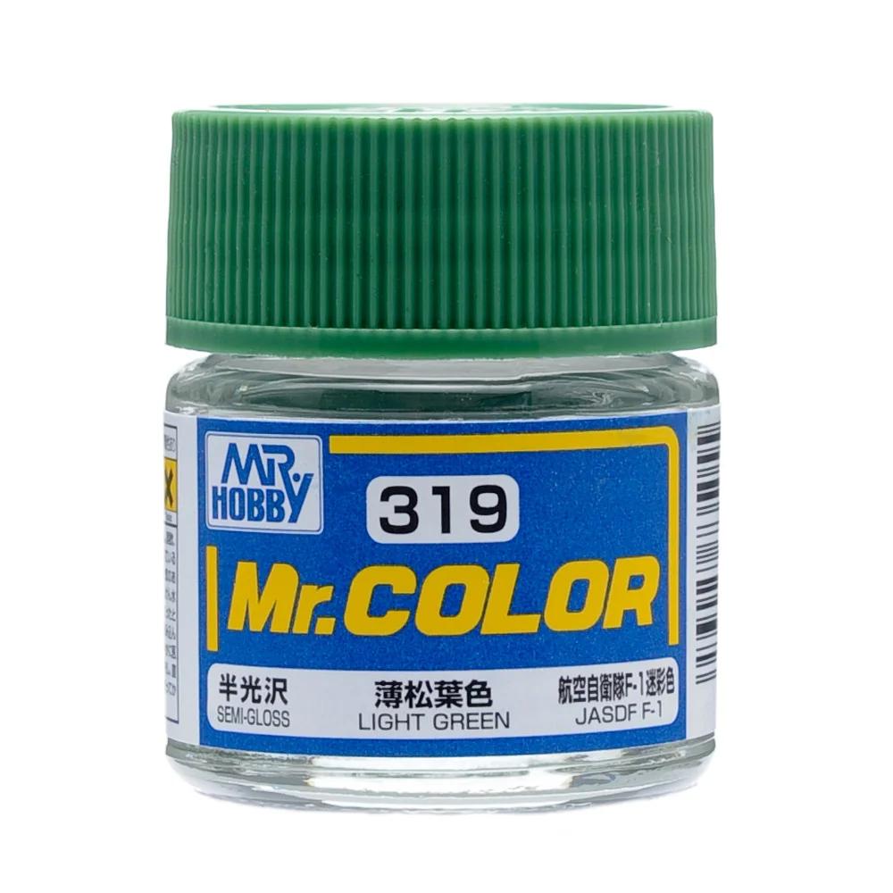 Mr. Hobby Mr. Color Light Green (C319) 10 ml — official product photo 1