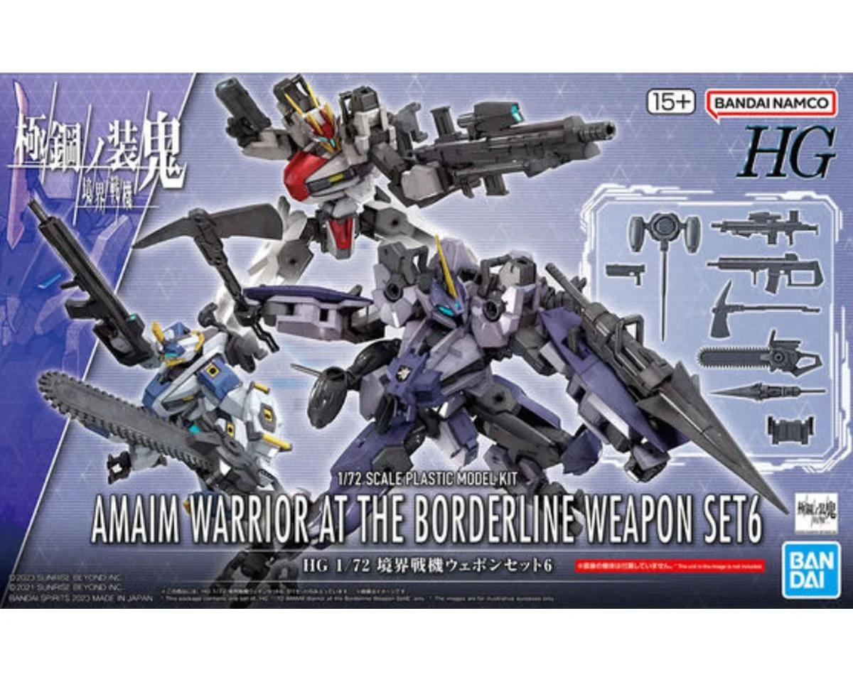 Bandai 1/144 HG Amaim Warrior Borderline Weapon Set 6 — product photo