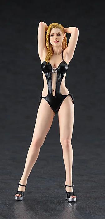 Hasegawa 12real Fig Collection No 02 Blond Grl 12 Model Kit — official product photo 4