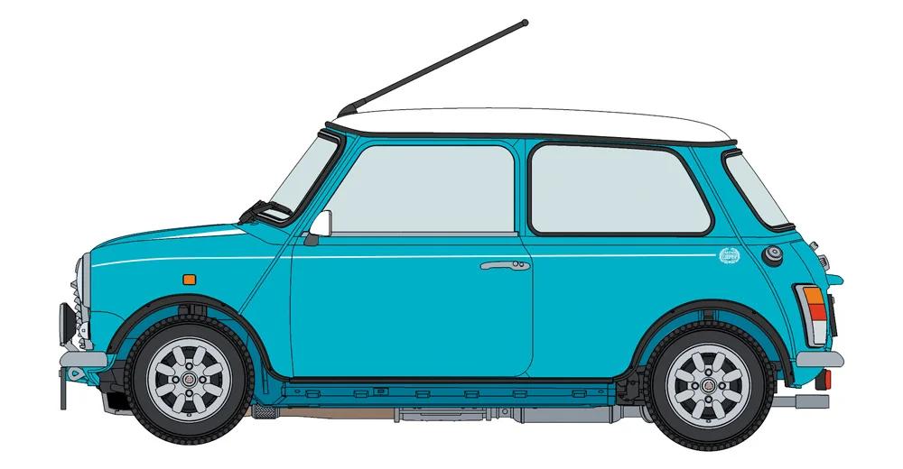 Hasegawa 1/24 Mini Cooper Heritage 1997 Model Kit — official product photo 4