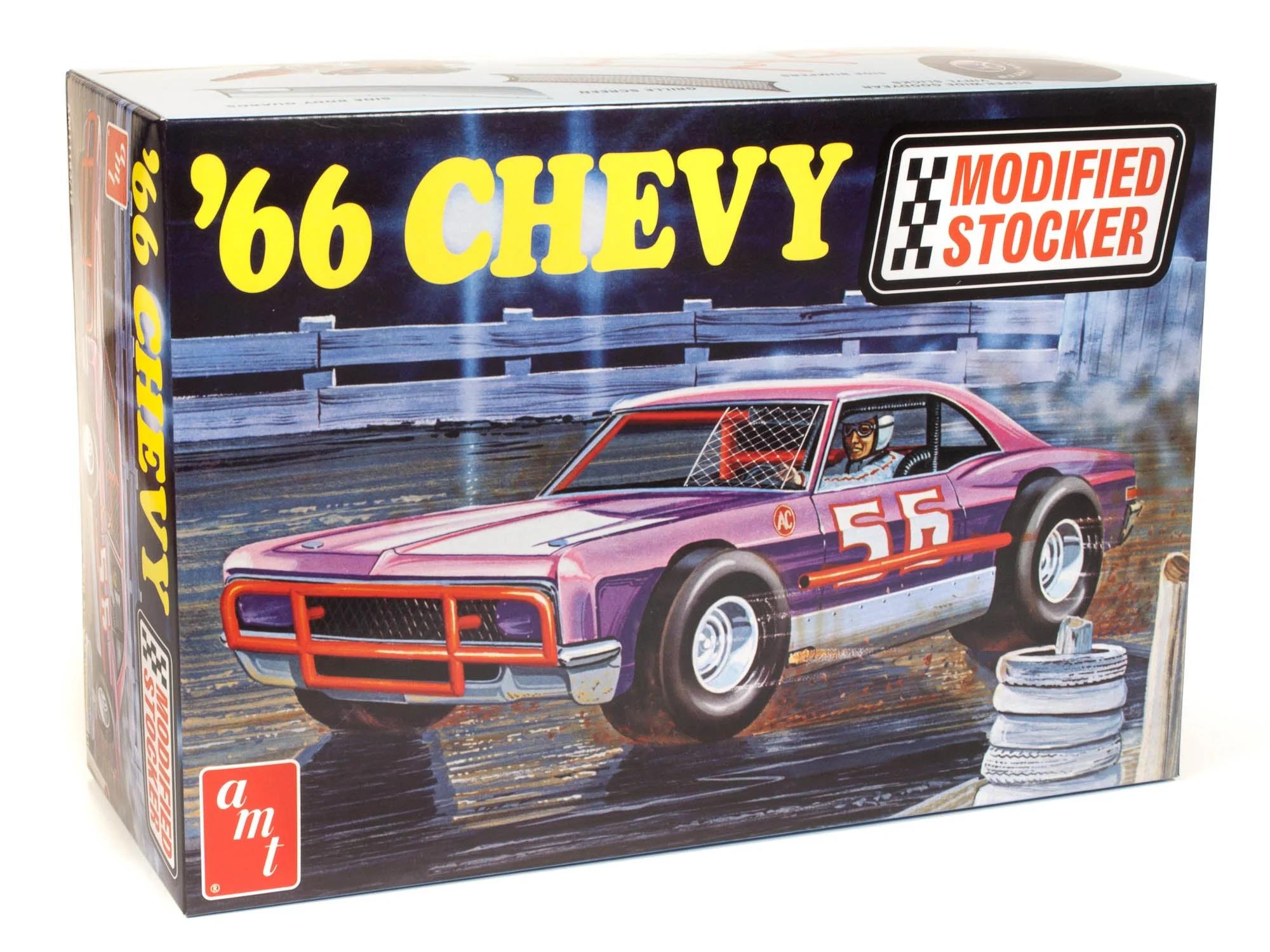AMT 1/25 1966 Chevy Impala Modified Stocker Model Kit — official product photo 1