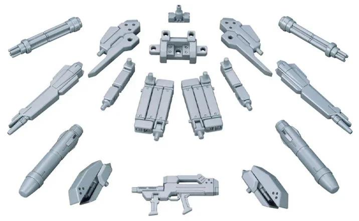 Bandai Option Parts Set 07powered Arms Model Kit — product photo