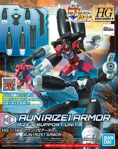 Bandai 1/144 HG Aunrizearmor Build Divers Model Kit — box art