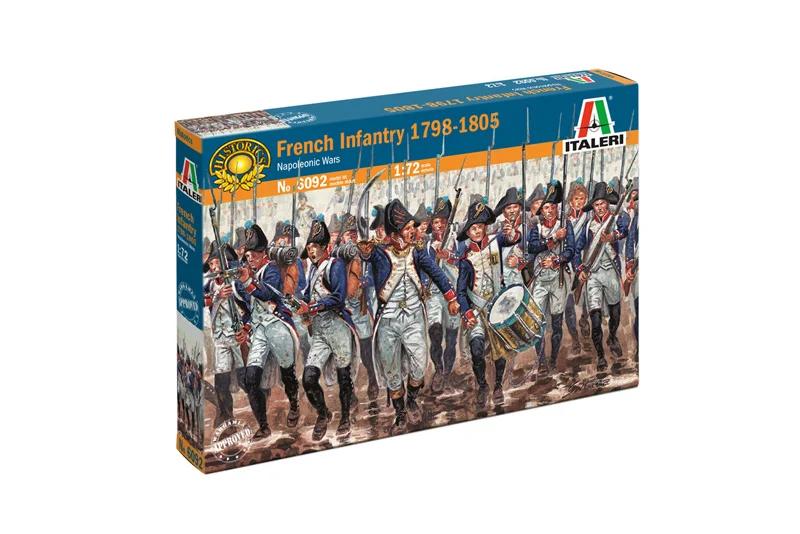Italeri 1/72 French Infantry 1800-1805 Model Kit — official product photo 2