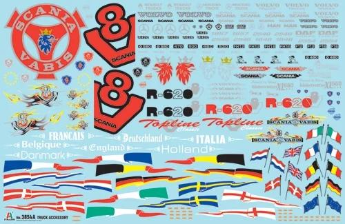 Italeri 1/24 Truck Accessories Set Model Kit — official product photo 2