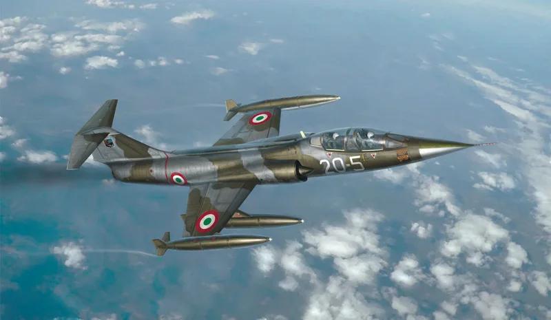 Italeri Tf104g Starfighter Aircraft 32 Model Kit — official product photo 1