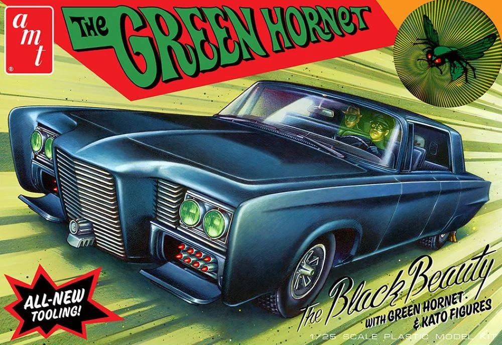 AMT 1/25 Green Hornet Black Beauty Model Kit — box art