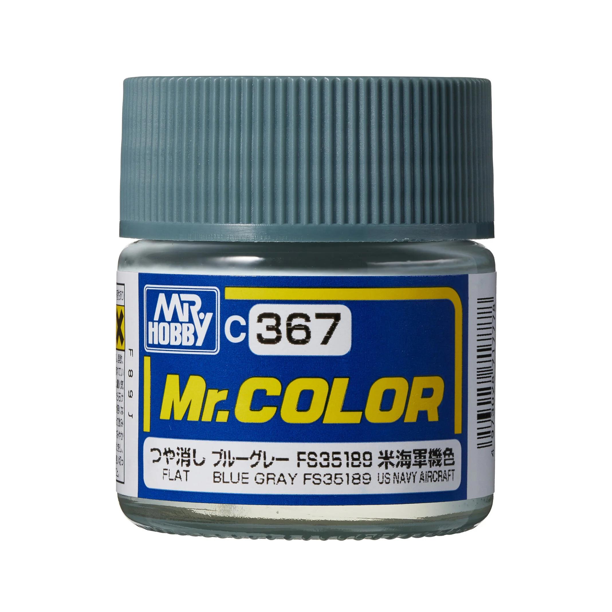 Mr. Hobby Mr. Color Blue Gray FS35189 (C367) 10 ml — official product photo 1