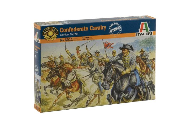 Italeri 1/72 Am Civil War Confed Cvlry Model Kit — official product photo 1