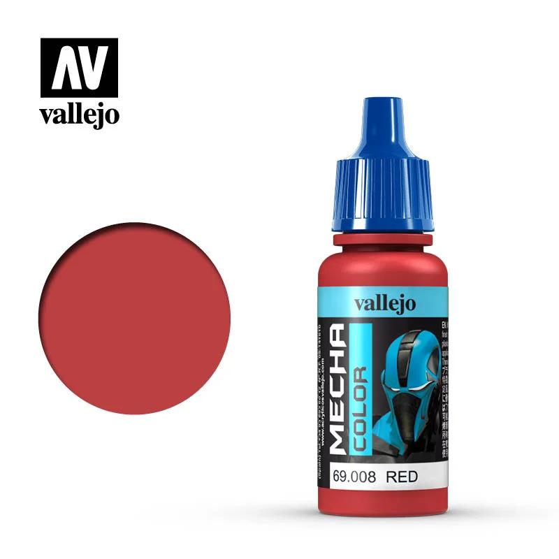 Vallejo Mecha Color Red 6pk