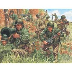 Italeri 1/72 WWII US Infantry 2nd Div Model Kit — box art