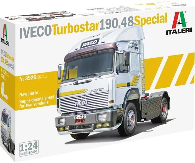 Italeri 1/24 Iveco Turbostar 190 48 Model Kit — box art