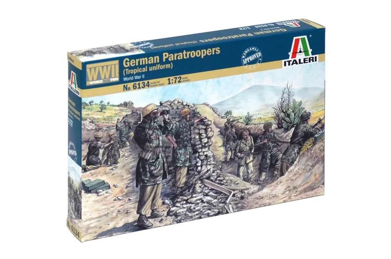 Italeri 1/72 German Paratrooper Ww-ii Model Kit — official product photo 2