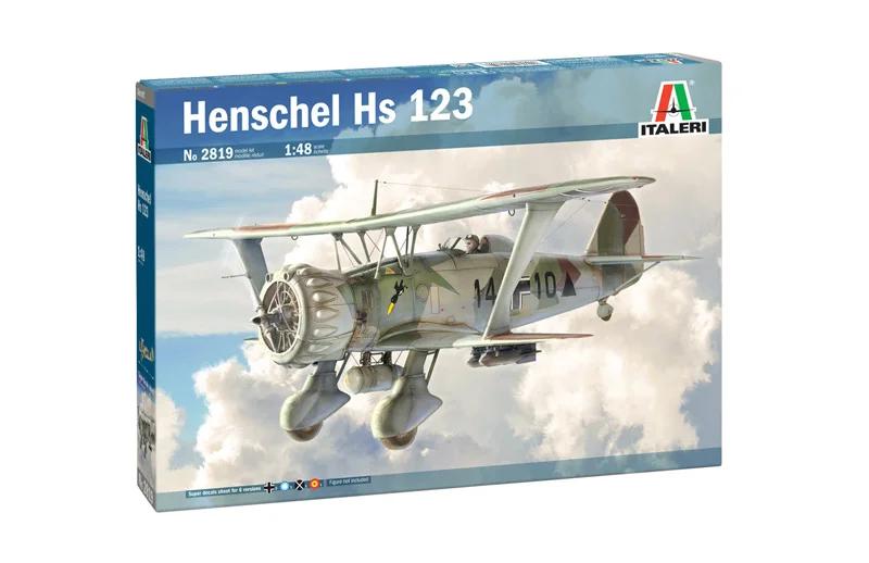 Italeri 1/48 Henschel Hs 123 Model Kit — official product photo 2
