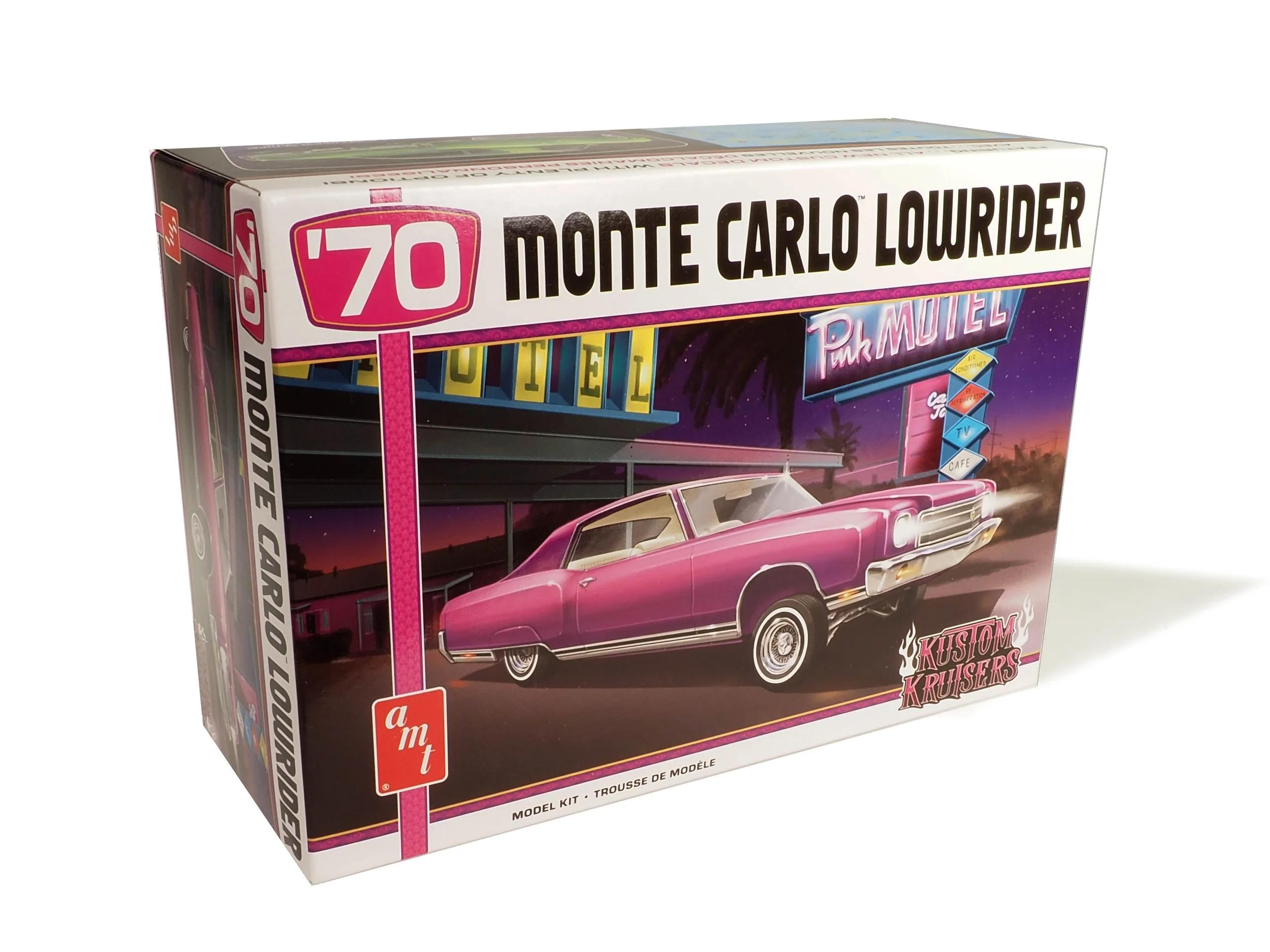 AMT 1/25 1970 Chevy Monte Carlo Lowrider Model Kit — official product photo 1