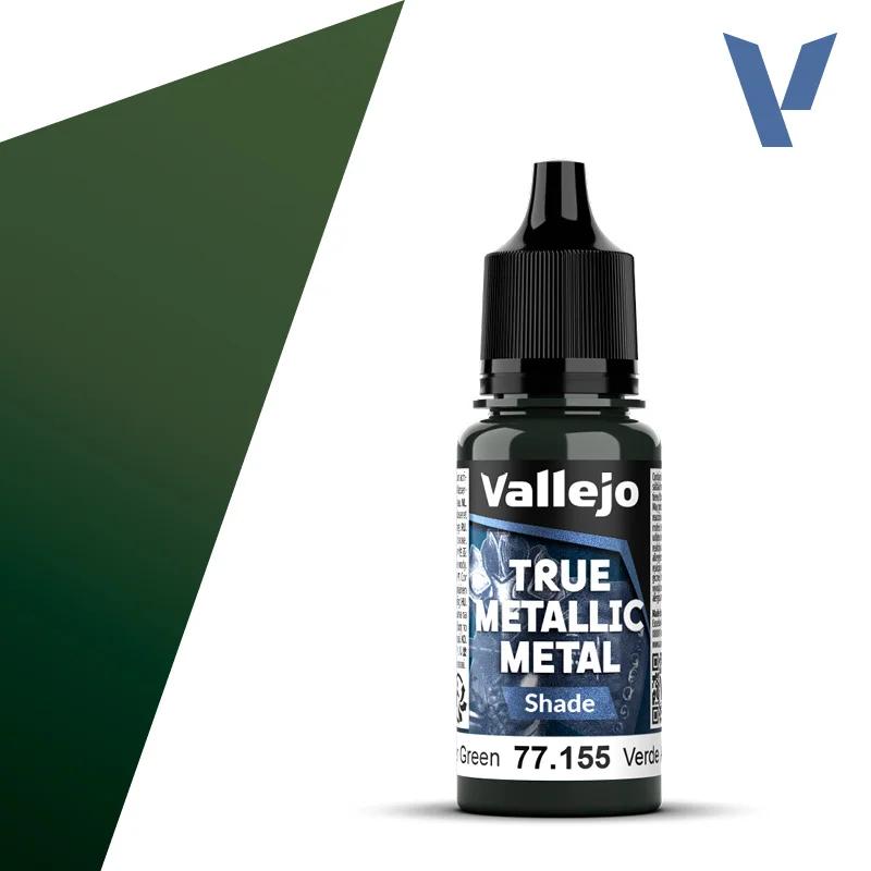 Vallejo True Metallic Amber Greenshade6pk — product photo