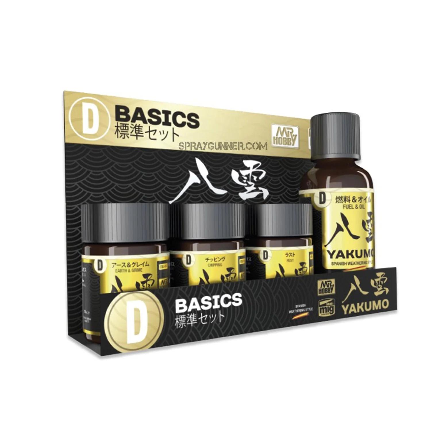 Mr. Hobby / AMMO by Mig YAKUMO WY04 Basics Set — product photo