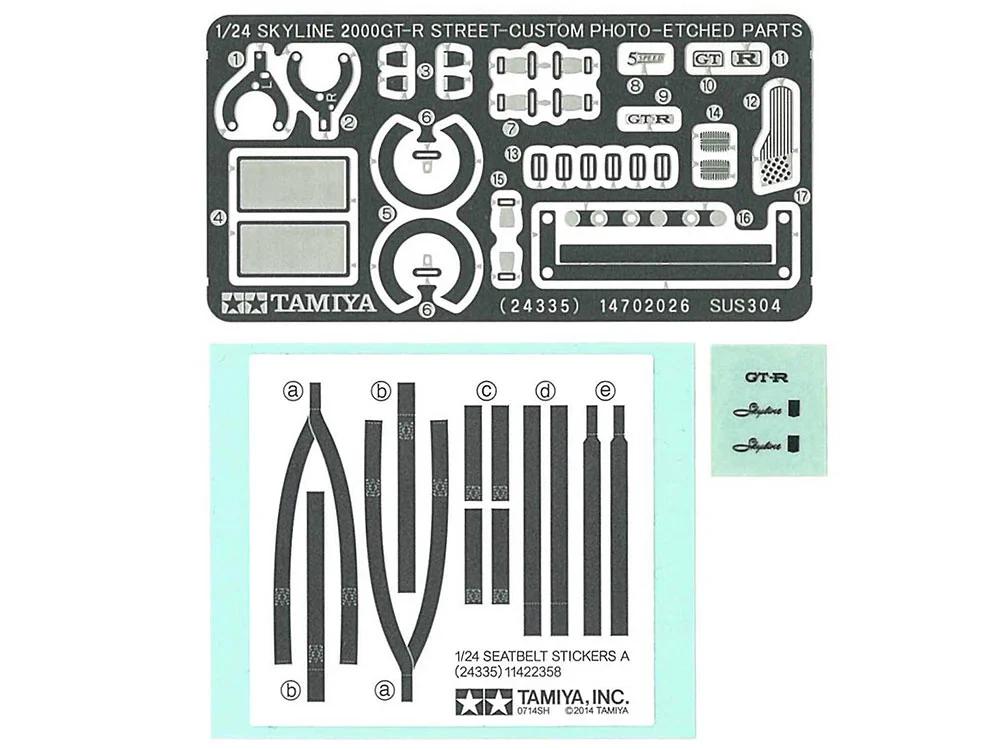Tamiya 1/24 Nissan Skyline 2000gt-r Model Kit — official product photo 5