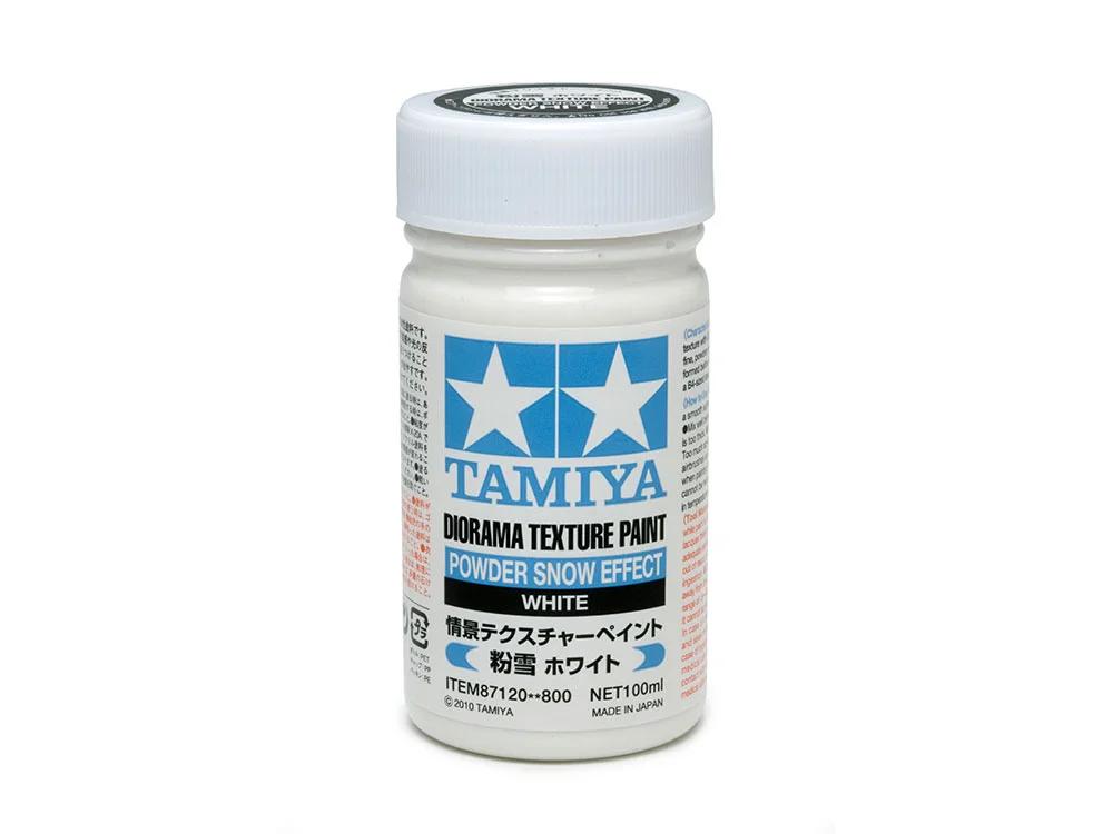 Tamiya Dio Texture Powered Snow 100ml Model Kit — official product photo 1