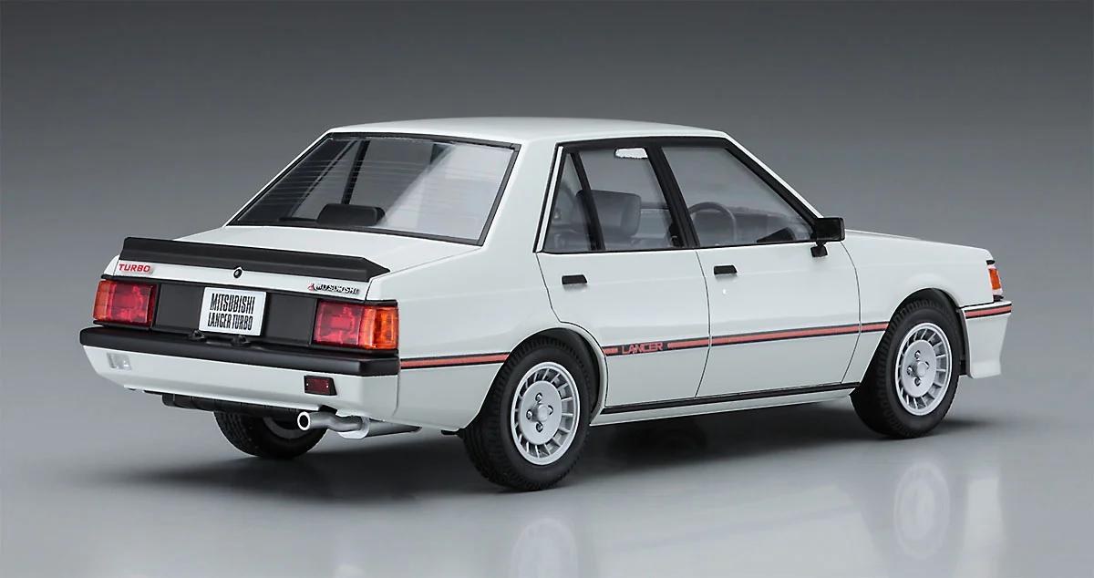 Hasegawa 1/24 Mitsubishi Lancer Ex2000 Turbo 4dr Model Kit — official product photo 3