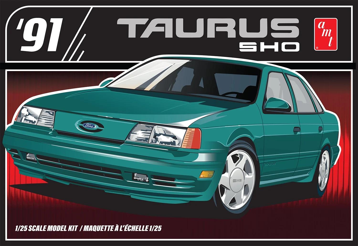 AMT 1/25 1991 Ford Taurus Model Kit — box art