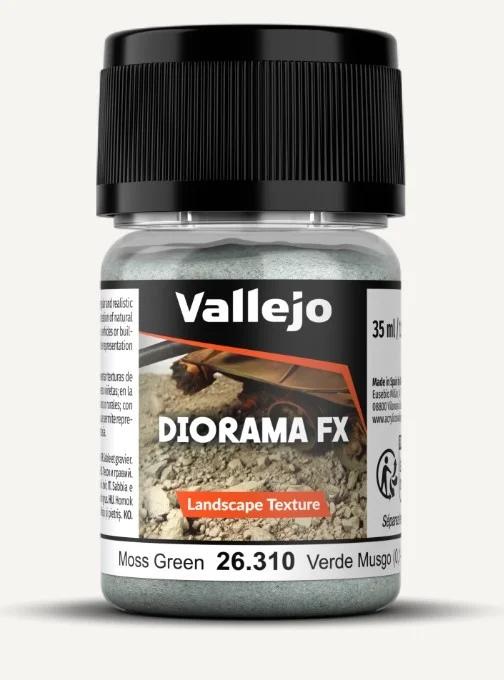 Vallejo Moss Green 0 1-1mm Landscape Diorama Fx — product photo