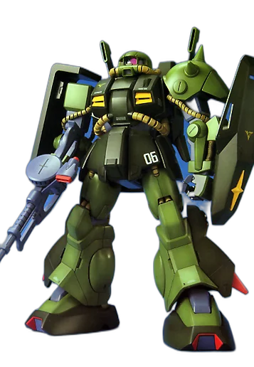 Bandai 1/100 MG RMS-106 Hi-Zack Model Kit — box art