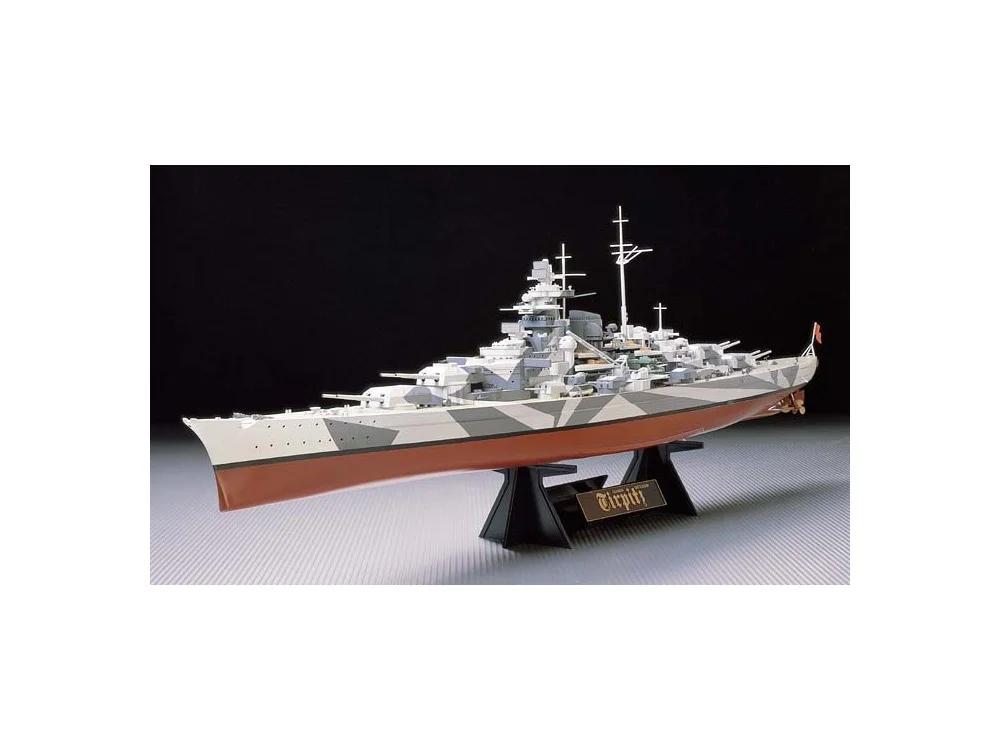 Tamiya 1/350 Ger Battleship Tirpitz Model Kit — official product photo 1