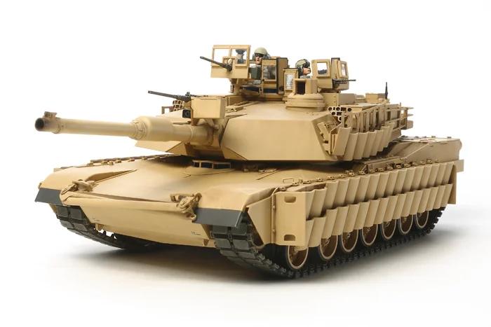 Tamiya US M1a2 Sep Abrams Tusk II 35 Model Kit — box art