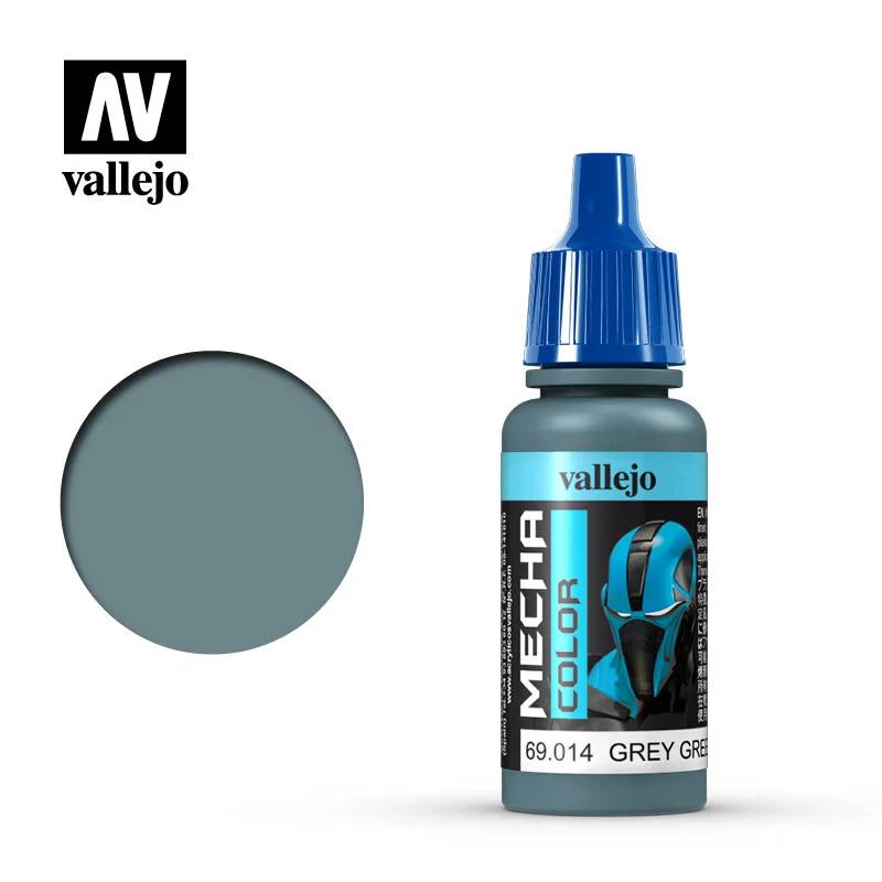Vallejo Mecha Color Grey Green 6pk