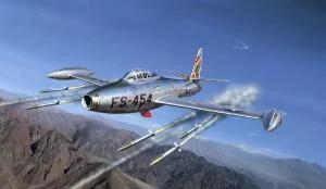 Italeri 1/72 F-84G Republic Thunderjet Model Kit — box art