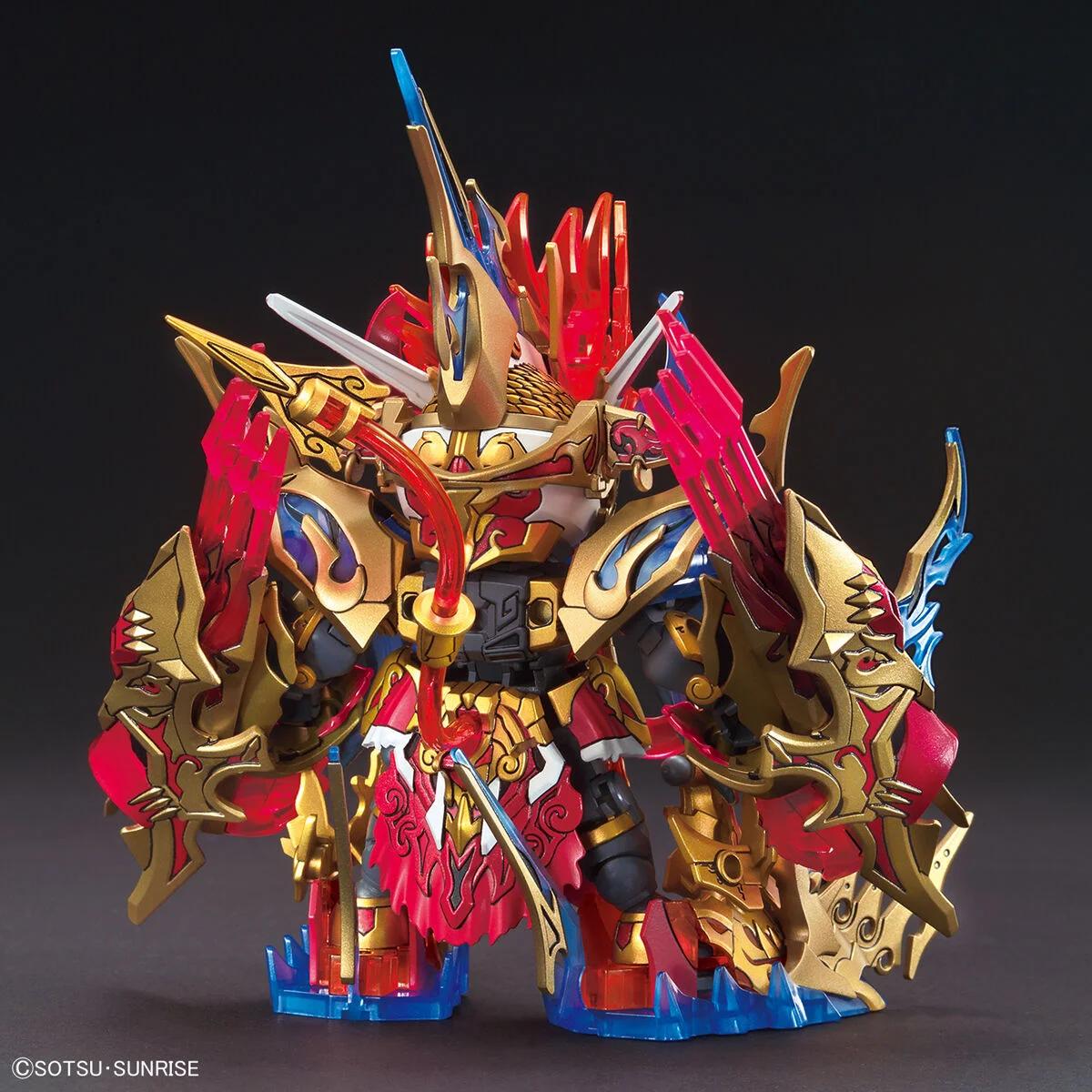 Bandai SD Heros Wukong Impulse Dlx Set Model Kit — official product photo 4