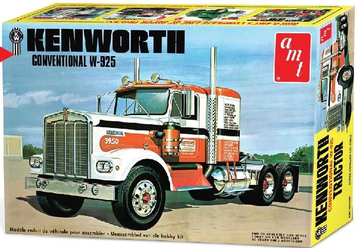 AMT 1/25 Kenworth W925 Conventional Model Kit — box art