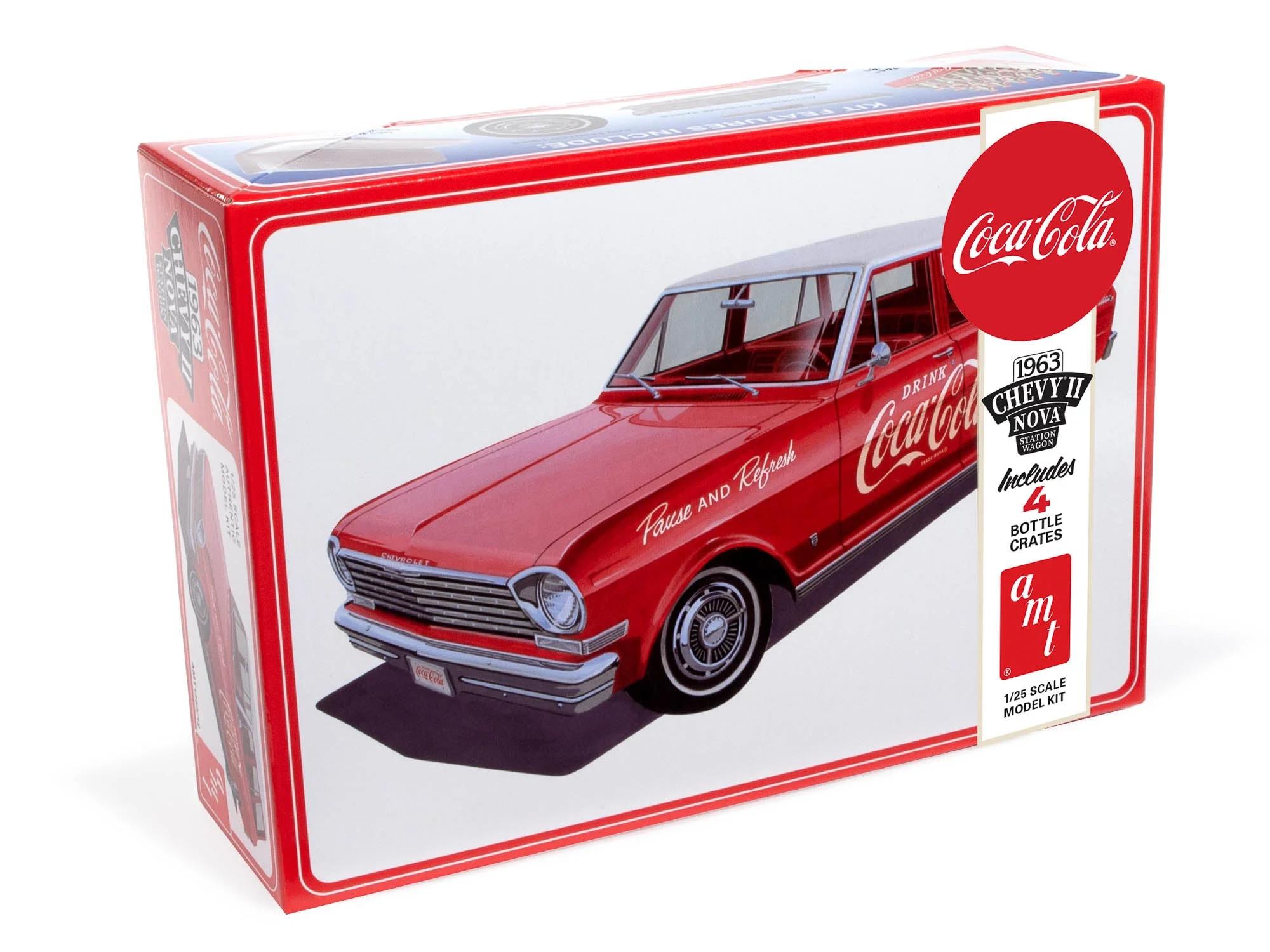 AMT 1/25 63 Chevy II Nova Wagon W Crate Model Kit — official product photo 1