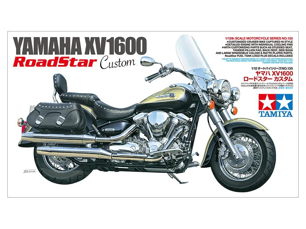 Tamiya 1/12 Yamaha Xv1600 Road Star Custom Model Kit — official product photo 1