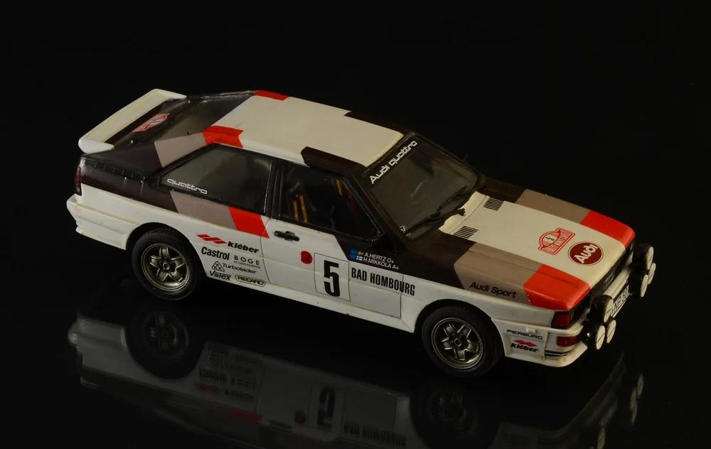 Italeri 1/24 Audi Quattro Rally Model Kit — official product photo 5