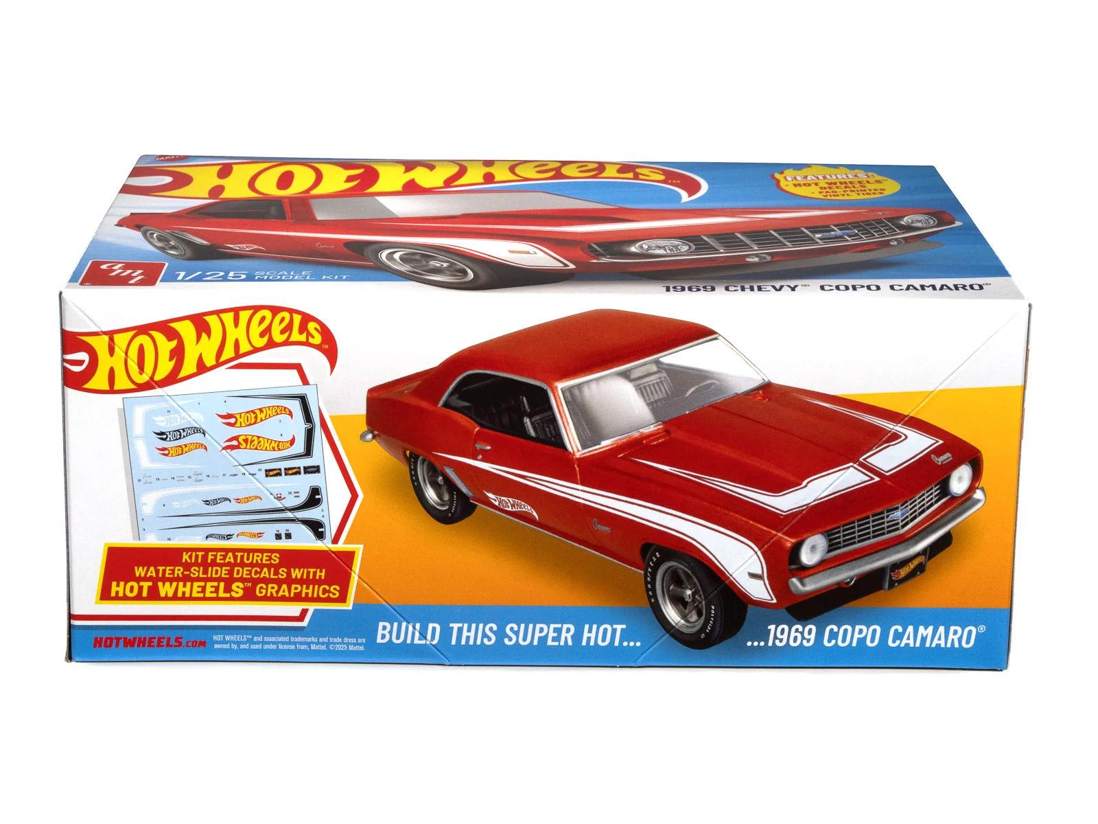 AMT 1/25 69chevy Camaro Copo Hot Wheels Model Kit — official product photo 3