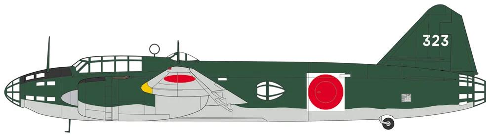 Hasegawa 1/72 Mitsubishi G4m1 1 Attack Betty Model Kit — official product photo 1