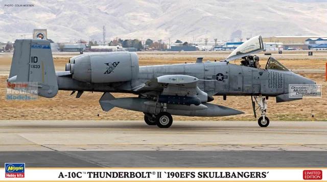 Hasegawa 1/72 A-10C Thunderbolt II Skullbangers Model Kit — box art