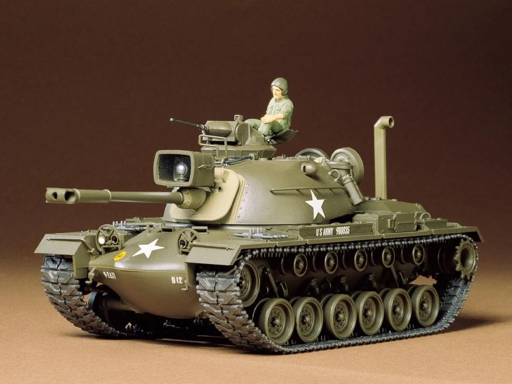 Tamiya 1/35 US M48a3 Patton Model Kit — official product photo 1