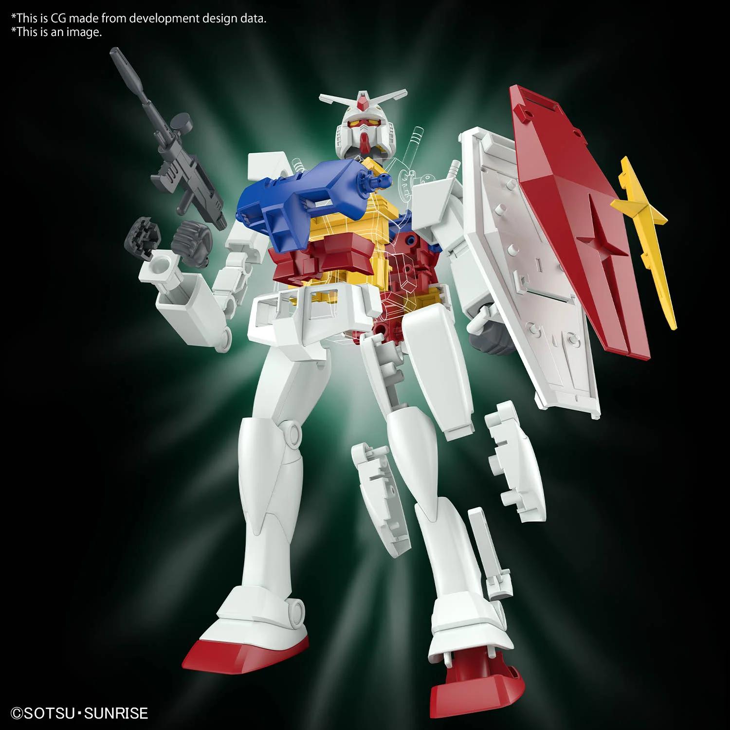 Bandai 1/144 RX-78-2 Revival Model Kit — official product photo 6