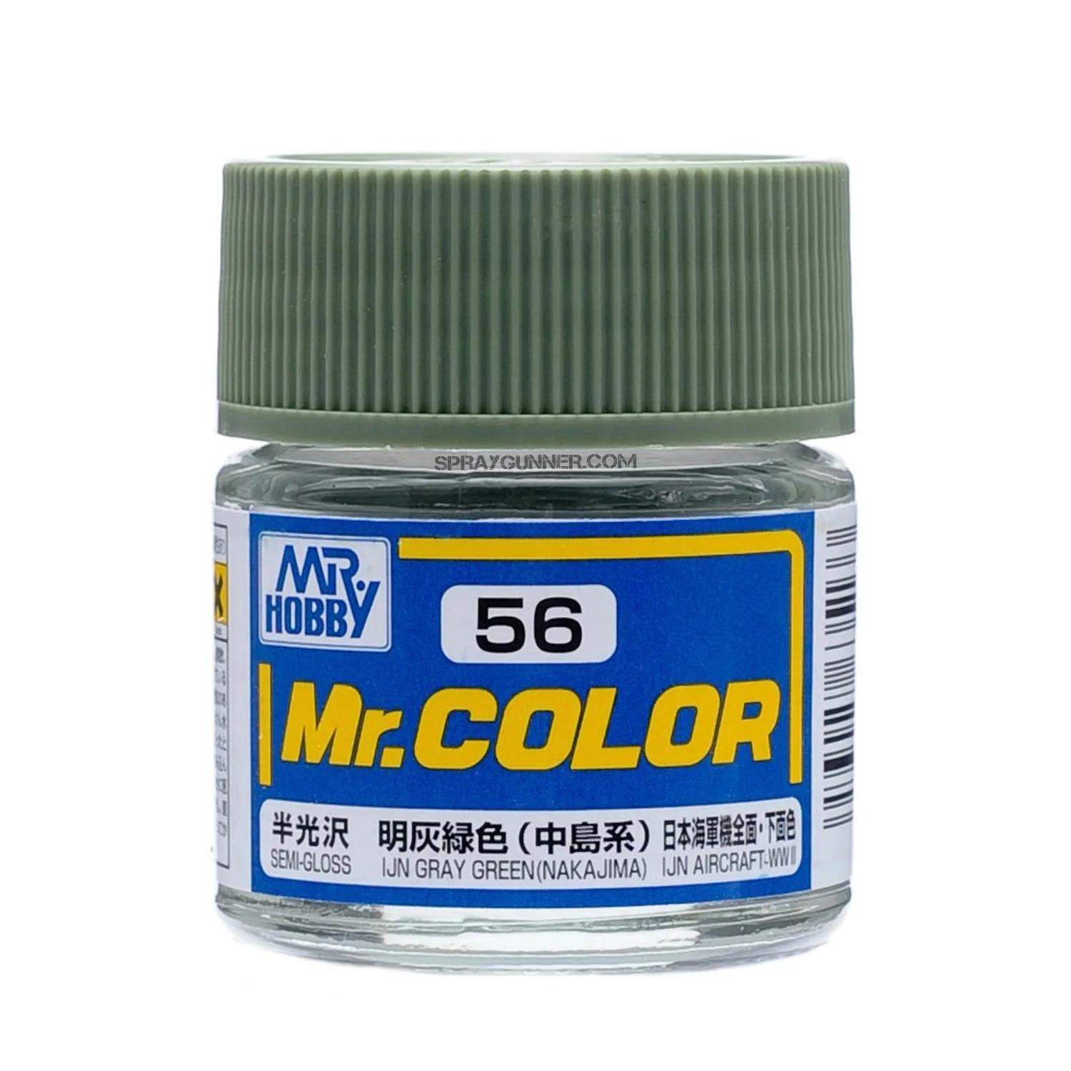 Mr. Color C56 IJN Gray Green (Nakajima) Semi-Gloss 10ml — product photo