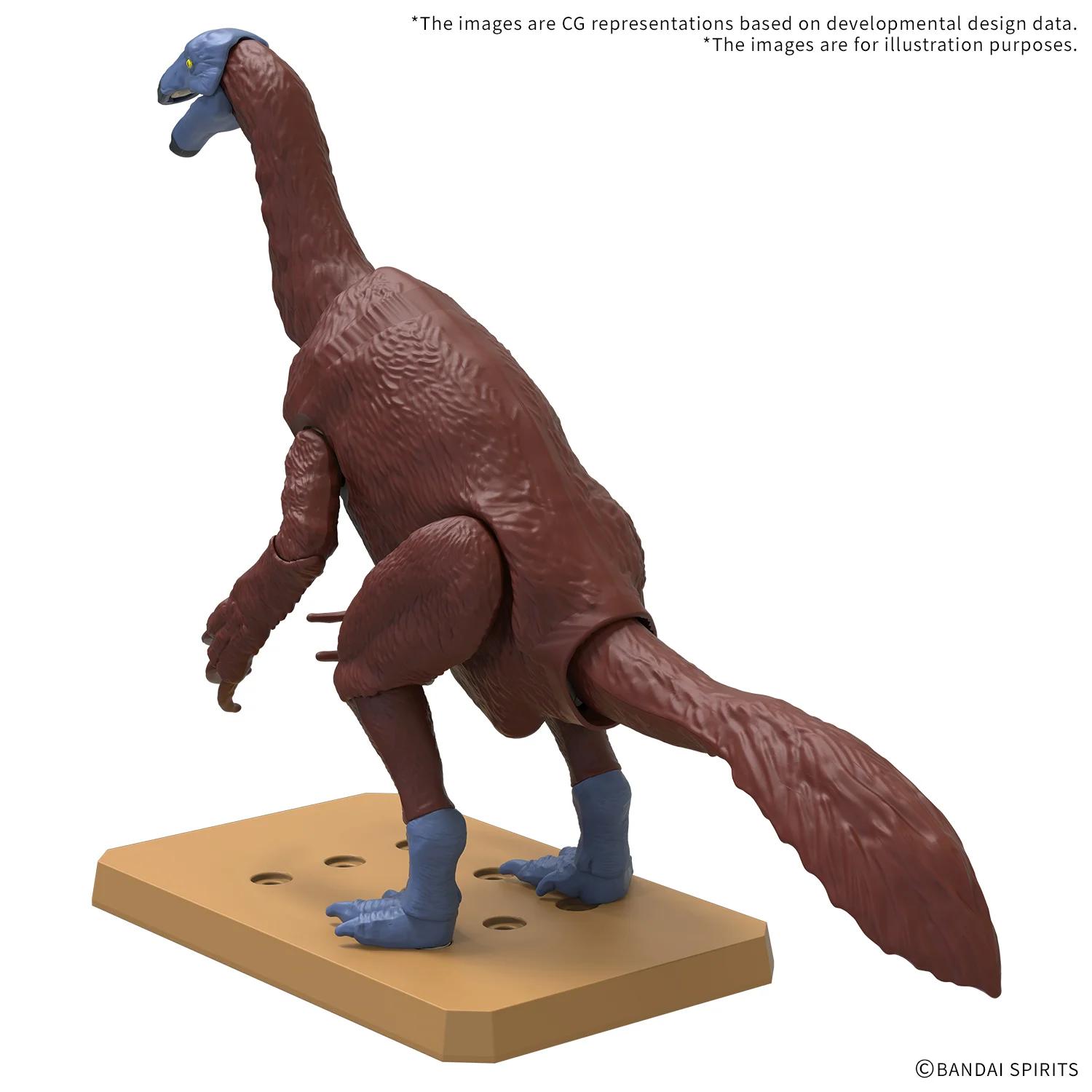 Bandai Plannosaurus Therizinosaurus Model Kit — official product photo 2