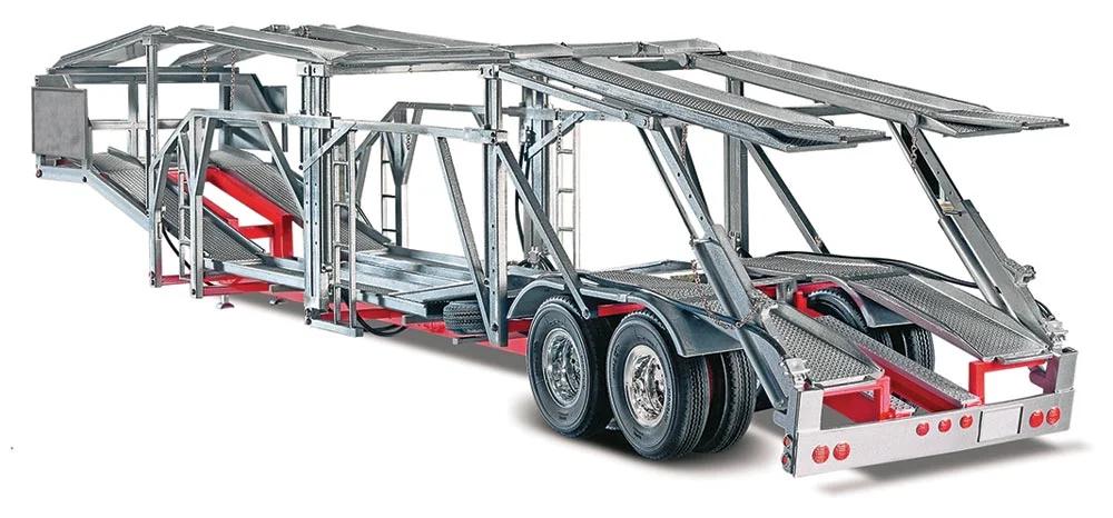 Revell 1/25 Auto Transport Trailer Model Kit — box art