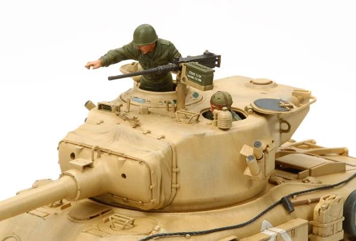 Tamiya 1/35 Israeli Tank M51 Model Kit — official product photo 4