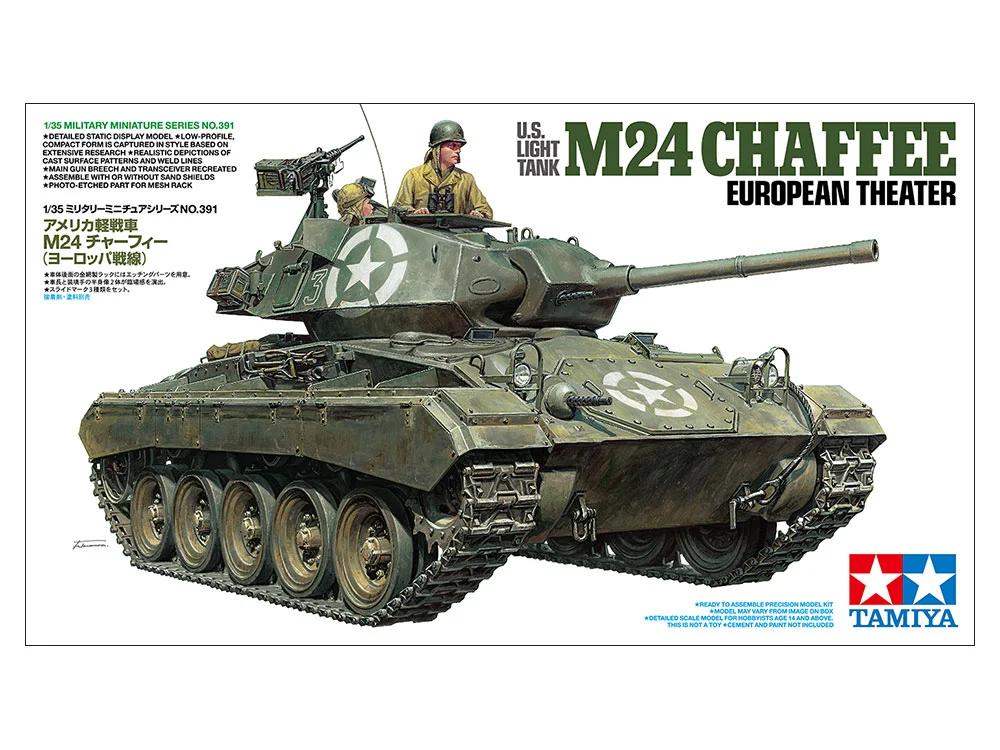 Tamiya 1/35 M24 Chaffee Eto Model Kit — official product photo 2