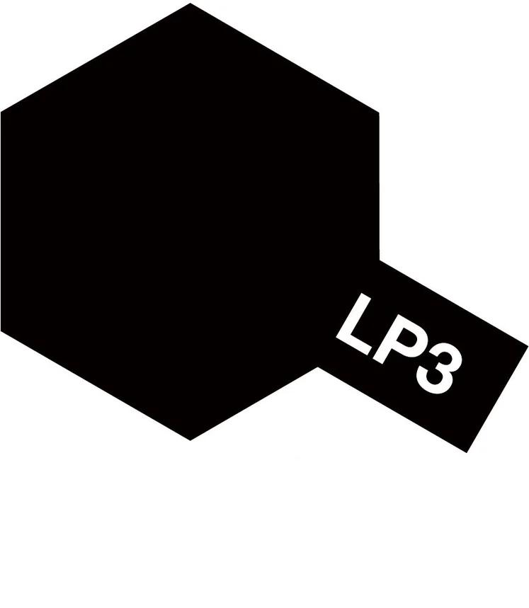 Tamiya LP-3 Lacquer Flat Black 6 3 00