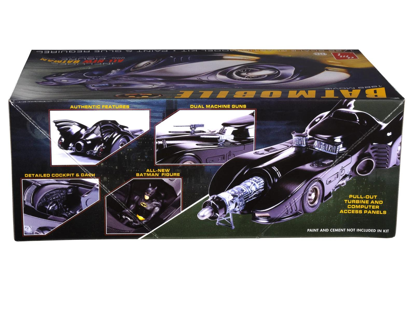 AMT 1/25 89batmobile W Seated Batman Figure Model Kit — official product photo 5